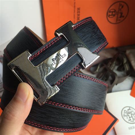 red and black hermes belt